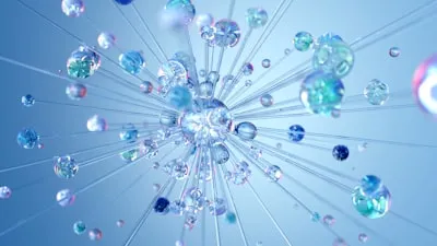 Custom AI agent development — interconnected intelligent systems